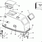 E40JREOS Капот-Evinrude