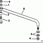J60TLEOC Steering link kit (w / o power trim & tilt)