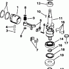 J8SRLEOD Коленчатый вал & Поршень