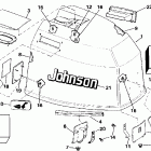 J90TXARC Капот - Johnson