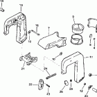 HJ2DRERM Stern bracket & swivel bracket