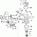 J88TSLERS Коленчатый вал & Поршень