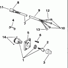 J60TTLERV Ignition switch & cable