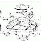 J100WTLERS Нижний кожух двигателя
