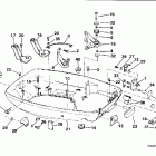 J70ELERC Нижний кожух двигателя
