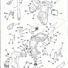 J70ELERC Midsection - power trim / tilt