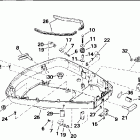 J90TXARC Нижний кожух двигателя