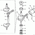 HJ2DRERM Колен. вал и поршень