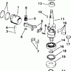 J8SRLERE Коленчатый вал & Поршень