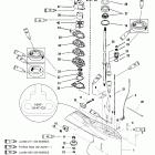 140 JET 0G303046 THRU 0G760299 Gear housing(driveshaft-counter-s / n-0g438000 & u...