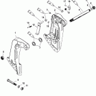 200 (DFI) 0G760300 THRU 0G960499 Кронштейны крепления к транцу
