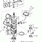 140 JET 0G760300 THRU 0G960499 Коленчатый вал, поршни и шатуны