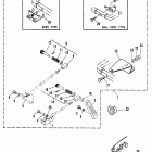 40C (TWIN CARB) 6E9-100101 THRU 6E9-105013      (E) Remote control attaching kit
