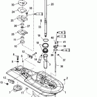 125 DFI (3 CYL.)(1.5L) 1B736885 & Up Корпус редуктора, вертикальный вал, передаточное о...