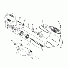 10 MARATHON 0D038000 THRU 0D279999 Корпус редуктора, вал гребного винта (design II)