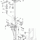 9.9 (4-STROKE)(209cc) 0R042475 & Up Swivel bracket, power tilt