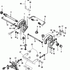 30 EFI (3 CYL.)(4-STROKE) 0R106999 & Up Clamp brackets, manual