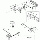 20XD (2 CYL.) 7209533 THRU 0A730006 Throttle and shift linkage (electric)