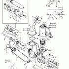 100 (4 CYL.) 0A722297 THRU 0D283221 Power trim components(three ram power trim design ...