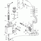 40 (TWIN CARB) (W/OIL INJECTION) 6E9-150001 AND UP      (E) Масляный насос