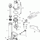30 (2 CYL.) 1B000001 & Up Механизм гидроподъема Power Trim