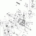 200 (DFI) 0T178500 THRU 0T598999 Power trim components(cast pump housing)