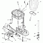 200 (DFI) 0G386496 THRU 0G589999 Drive shaft housing and exhaust tube (s / n-0g5098...