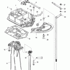 90 (3 CYL.) 0G760300 THRU 0T979999 Exhaust plate(sn usa-0t800999 /  bel-0p267999 and ...