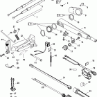 25 (4-STROKE) 0G590000 THRU 0G760299 Румпель