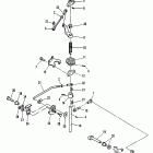 40C (TWIN CARB) 6E9-100101 THRU 6E9-105013      (E) Управление дросселем