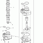 40 EFI (3 CYL.)(4-STROKE) 1B227000 THRU 1B344398 Распредвал / масляный насос