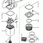 90 (3 CYL.) 0B240451 THRU 0C221999 Power trim pump