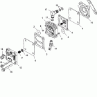 125 DFI (3 CYL.)(1.5L) 1B736885 & Up Насос топливный