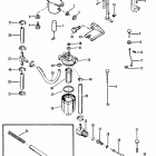 50 (4 CYL.) 5531630 AND UP Carburetor linkage / choke solenoid