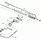 20XD (2 CYL.) 7209533 THRU 0A730006 Steering handle assembly (mercury) (manual)