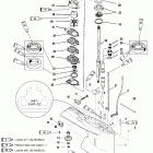 140 JET 0G303046 THRU 0G760299 Gear housing(driveshaft-standard-s / n-0g438000 & ...