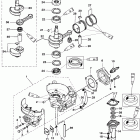 4/5 0A855097 THRU 0G710612 Cylinder block / crankshaft / piston