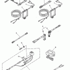 40 (TWIN CARB) (W/OIL INJECTION) 6E9-150001 AND UP      (E) Electrical components (kill switch assembly)