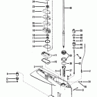 50 (4 CYL.) 5531630 AND UP Корпус редуктора, вертикальный вал