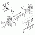 50 (4 CYL.) 5531630 AND UP Кронштейн крепления двигателя в сборе