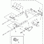 25C (THRU PROP. EXHAUST) 695-250101 THRU 253861 Remote control attaching kit