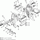30 JET 0C159200 THRU 0G589999 Clamp bracket (thumb screw design) (s / n d181999 ...