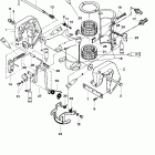 4 (2-STROKE) 0T894439 & Up Clamp and swivel brackets