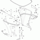 115 EFI (4-STROKE) 1B227000 THRU 1B366822 Нижняя часть колпака