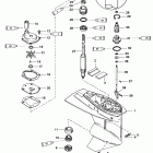 30 (2 CYL.) 0G055314 THRU 0G760299 Корпус редуктора, (вал гребного винта) (2.00:1 gea...