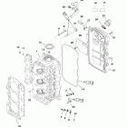 30 (4-STROKE) 0G760300 THRU 0T408999 Головка цилиндра