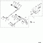 40B (THRU PROP. EXHAUST) ML-676-B300101 THRU B302425 Remote control attaching kit