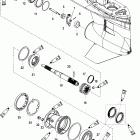 300 VERADO (4-STROKE)(6 CYL.) 1B517434 & Up Корпус редуктора, вал гребного винта - стандартное...