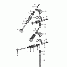 9.9 (4-STROKE)(209cc) 0R042475 & Up Intake and exhaust valves
