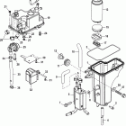 30 EFI (3 CYL.)(4-STROKE) 0T409000 THRU 1B226999 Vapor separator(usa-1b036614 / bel-0p340242 and ab...